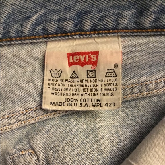 Vintage Women’s Levi's 501 Button Fly Jeans Made in USA - Picture 5 of 10